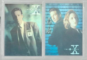 Tradingcards - The X-Files Sondercard Set Season 3 - Hologram Set von 1996 - Picture 1 of 1