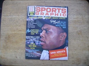 Sports Graphic Magazine April 1965 Willie Mays Cover - Picture 1 of 2