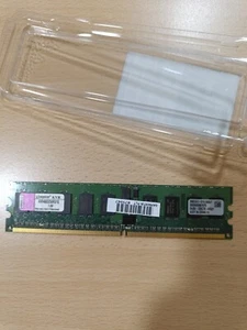 Kingston Memoria RAM DDR2 1GB 400MHz ECC Reg SRx8 - KVR400D2S8R3/1G - Picture 1 of 1