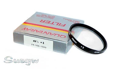 49mm Quantaray +3 Close-Up Lens Filter - Image 1 of 2