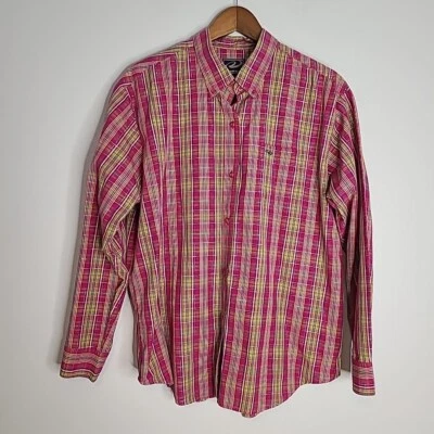 Camisa Roper Western Talla XL Manga Larga Rosa Cuadros Foto 1 de 4