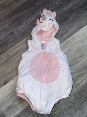 Fantasia de unicórnio menina 18 meses Carter foto adereço Halloween vestir cosplay - Imagem 1 de 4