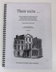 Vivian-Neal Their Exists Actors Writers Buried Cemetery All Souls Kensal Green - Picture 1 of 3