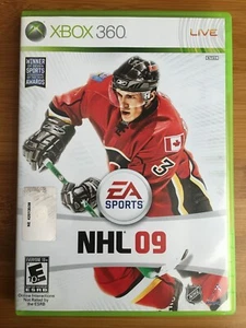 NHL 09 (Microsoft Xbox 360, 2008) Hockey Game CIB Complete w/ Manual Mint Tested - Picture 1 of 9