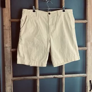 Arizona Jeans Men's Yellow Shorts Size 38, Cotton - Picture 1 of 9