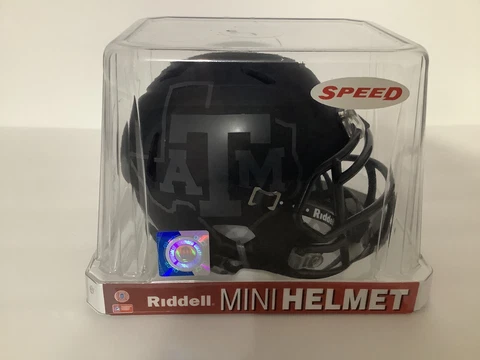 Texas A&M Aggie Speed Mini Helmet, College Football (New) Cover