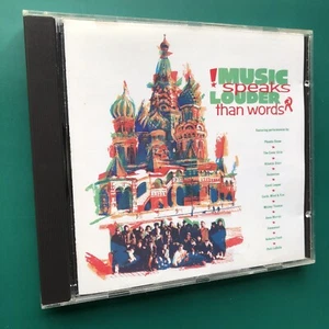 MUSIC SPEAKS LOUDER THAN WORDS Soviet-US Harmony CD Perestroika Moscow, Nov 1988 - Picture 1 of 13