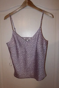 Women Cami tops Ladies Camisoles Vest Flared Swing Strappy Size M 12/14 - Picture 1 of 3