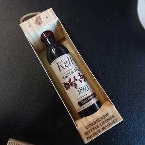 Kelly Corkscrew Magnet Personalized Name Wine Bottle Novelty Gift