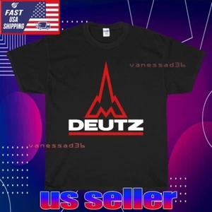 NUOVA CAMICIA DEUTZ LOGO UNISEX T-SHIRT DIVERTENTE AMERICANA USA TAGLIA S-5XL - Foto 1 di 7