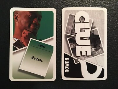 Clue  DISCOVER THE SECRETS   Guest Cards   YOU PICK   2008  Parker Brothers - Image 1 of 3