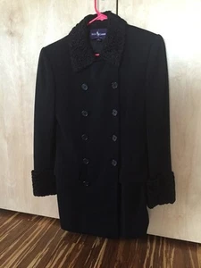 RALPH LAUREN PURPLE LABEL Collection Jacke ASTRACHAN FELLKRAGENBESATZ - Bild 1 von 7