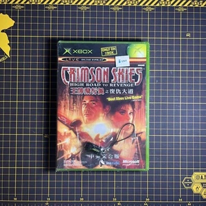 Crimson Skies: High Road to Revenge Xbox OG W/strap Asia English NTSC-J NEW RARE - Picture 1 of 4
