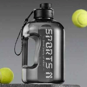 Large Capacity Sports Water Bottle for Fitness & Camping - 1.7L/2.7L Gym Cycling - Picture 1 of 6