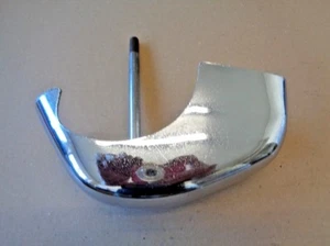 Fiat 124 1100 1300 1500 1800 2100 2300 Chrom Horn Stoßstangenhorn origi. NEU  - Bild 1 von 8