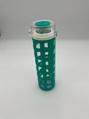 Ello 20oz Glass Bottle w/ One-Touch Flip Lid, Silicon Sleeve, BPA-Free - Image 1 of 4