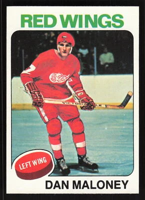 1975-76 Topps #177 Dan Maloney Card TCCCX - Image 1 of 2