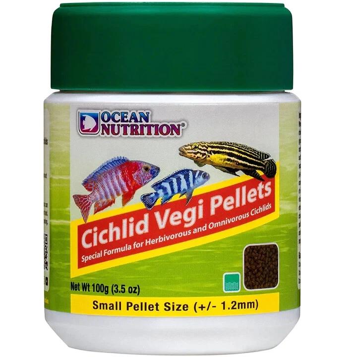 OCEAN NUTRITION 7,0 oz Cichlid Vegi Small Pellets 200 gr