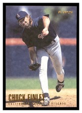 1996 Fleer #47 CHUCK FINLEY California Angels ~D9PP