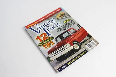 VINTAGE TRUCK Magazine October 2008 Hot Rods Custom Vintage Cars Foto 1 de 2