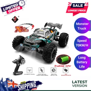 RC Car 4WD 70KM/H Remote Control Trucks Monster Crawler Cars for Adults and Kids - Picture 1 of 14