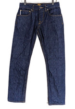 Brave Star selvedge jeans 28x28 dark indigo slim straight Cone Mills
