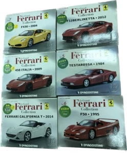 Juguetes de autos DeAgostini 1/24 colección Ferrari raros envío rápido a todo el mundo Japón - Imagen 1 de 7