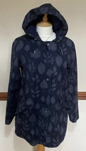 Seasalt Damen Jacke Navy Bowsprit Waterproof Jacket Regular Ripple Leaf Uk 10 - Bild 1 von 11