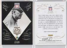 2014 Panini Hall of Fame 75th Anniversary Emerald /10 Ty Cobb #1 HOF