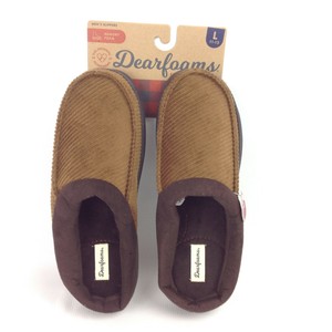mens dearfoam corduroy slippers