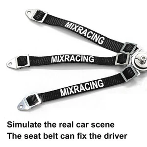 RC Simulation Fahrer Figur Sicherheitsgurt Ersatz für Axial Wraith RC Cars F0B2 - Bild 1 von 8