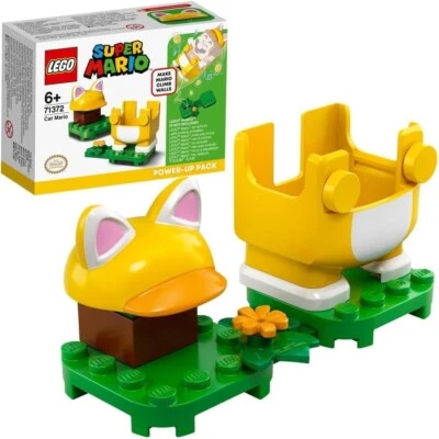 LEGO Super Mario Cat Mario Power Up Pack 71372 Building Toy Block Japan  new - Image 1 of 4