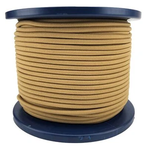 6mm Beige Elastic Bungee Rope Shock Cord Tie Down UV Stable - Picture 1 of 7