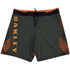 Oakley 75 Boardshort 18" Mens Size 36 XL New Dark Brush Casual Swim Beach Shorts - Picture 1 of 3