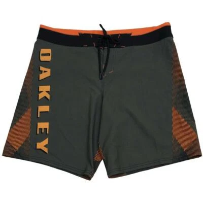 Oakley 75 Boardshort 18" Mens Size 34 L New Dark Brush Casual Swim Beach Shorts - Image 1 of 3