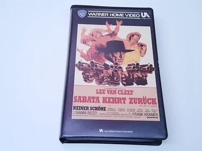 Sabata kehrt zurück 1971 VHS German PAL Warner Home Video Lee Van Cleef - Bild 1 von 4