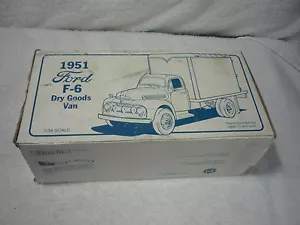 NUEVO 1951 Ford F-6 Productos secos VAN Primera Marcha NIB Camión Fundido a Presión 1/34 1992 10-1012 - Imagen 1 de 7