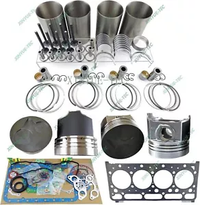 Fit Kubota V2403 IDI Engine Rebuild Kit for Bobcat Excavator Tractor Loader - Picture 1 of 9