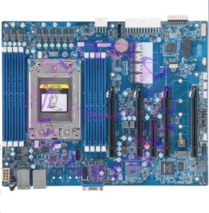 One New Gigabyte MZ01-CE1 ATX SERVER Mainboard AMD EPYC 7601 32 CORES 64 threads - Afbeelding 1 van 1