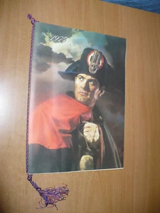 KALENDER WAFFE DER CARABINIERI 1974 ORIGINAL ILLUSTRIERT FARBEN MIT KORDEL - Bild 1 von 1