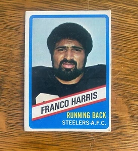 1976 Topps Wonder Bread #3 Franco Harris-Pittsburgh Steelers-3xSB Champion - Foto 1 di 2