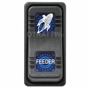 OTRATTW Carling Tech Contura X Rocker Switch, Polaris, FEEDER, BLUE LENS - Picture 1 of 4