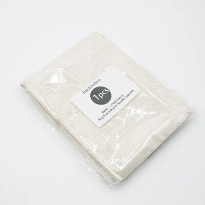 Durable Thick Woolen Thread Poke Embroidery Fabric Hand Embroidery Cloth SG - Image 1 of 4