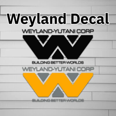 Weyland-Yutani Corp Vinyl Decal (alien, Weyland) (for Car laptop window tumbler) - Image 1 of 4