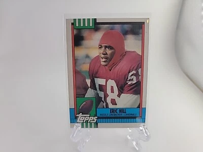 1990 Topps - #432 Eric Hill Phoenix Cardinals Football Card - Image 1 of 4