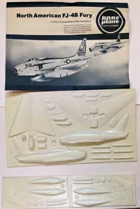 SELTENES FLUGZEUG 1/72 MASSSTAB NORDAMERIKANISCH FJ-4B FURY VACUFORM KIT USN VF USMC VMF - Bild 1 von 1