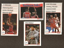 1991-92 NBA Hoops Basketball Washington Bullets 10 card Team Set (MINT)