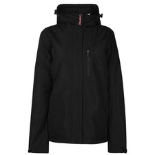 Campri Womens Waterproof Zip Front Long Sleeve High Neck Winter Ski Jacket