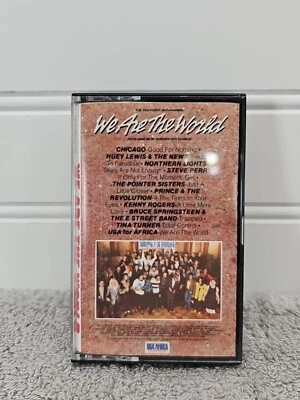 "We Are The World" United Support Of Artists For Africa 1985 Cassette Tape - Image 1 of 4