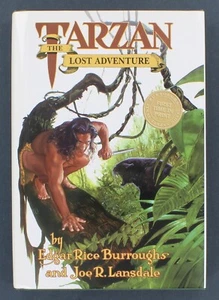 Tarzan The Lost Adventure Edgar Rice Burroughs/Joe R Lansdale Hand d HC/DJ - Picture 1 of 4